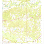United States Geological Survey La Place, AL (1971, 24000-Scale) digital map
