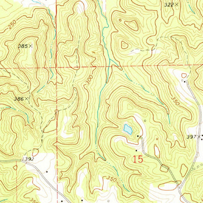 United States Geological Survey La Place, AL (1971, 24000-Scale) digital map
