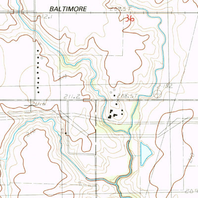 United States Geological Survey La Place, IL (1983, 24000-Scale) digital map