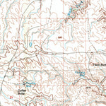United States Geological Survey La Plant, SD (1985, 100000-Scale) digital map
