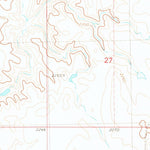 United States Geological Survey La Plant SW, SD (1981, 24000-Scale) digital map