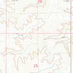 United States Geological Survey La Plant SW, SD (1981, 24000-Scale) digital map