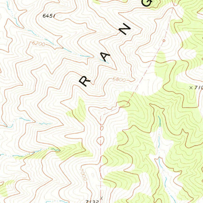 United States Geological Survey La Plata Canyon, NV (1972, 24000-Scale) digital map