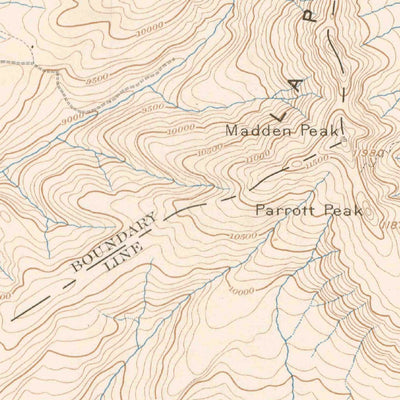 United States Geological Survey La Plata, CO (1899, 62500-Scale) digital map