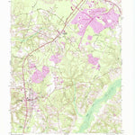 United States Geological Survey La Plata, MD (1956, 24000-Scale) digital map