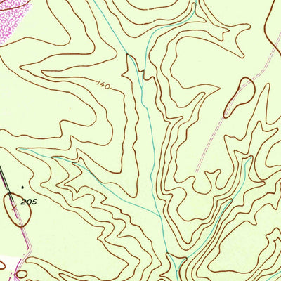 United States Geological Survey La Plata, MD (1956, 24000-Scale) digital map