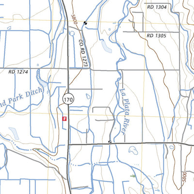 United States Geological Survey La Plata, NM (2023, 24000-Scale) digital map