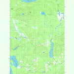 United States Geological Survey La Pomkeag Lake, ME (1985, 24000-Scale) digital map