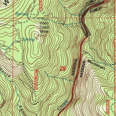 United States Geological Survey La Porte, CA (1994, 24000-Scale) digital map