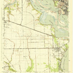 United States Geological Survey La Porte, TX (1944, 31680-Scale) digital map