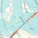 United States Geological Survey La Porte, TX (1967, 24000-Scale) digital map