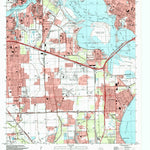 United States Geological Survey La Porte, TX (1995, 24000-Scale) digital map
