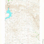 United States Geological Survey La Prele Reservoir, WY (1964, 24000-Scale) digital map
