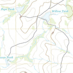 United States Geological Survey La Pryor NW, TX (2022, 24000-Scale) digital map