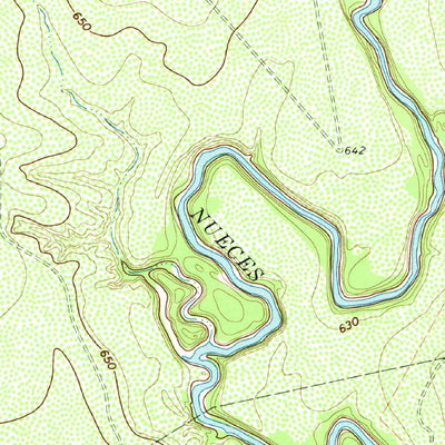 United States Geological Survey La Pryor SE, TX (1972, 24000-Scale) digital map