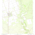 United States Geological Survey La Pryor, TX (1972, 24000-Scale) digital map
