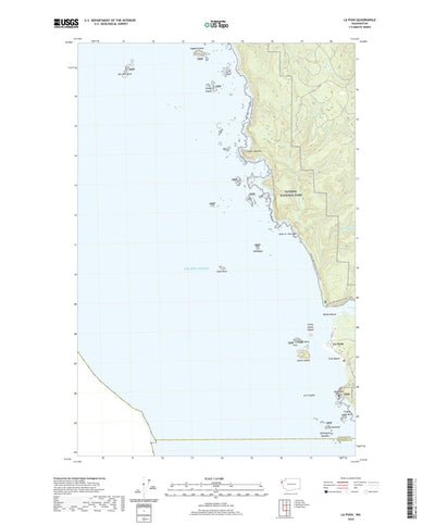 United States Geological Survey La Push, WA (2020, 24000-Scale) digital map