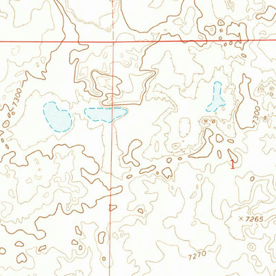 United States Geological Survey La Rendija, NM (1967, 24000-Scale) digital map