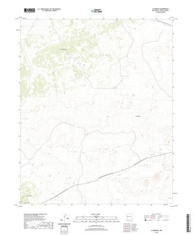 United States Geological Survey La Rendija, NM (2020, 24000-Scale) digital map