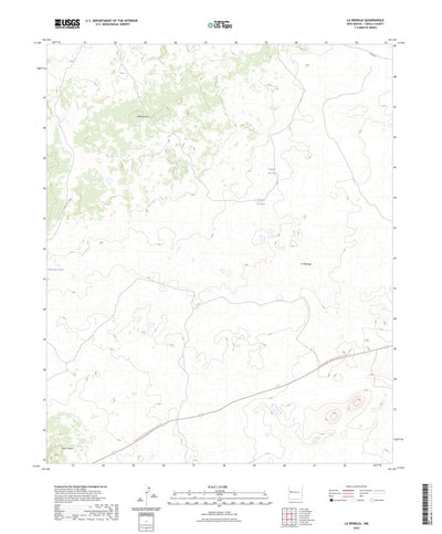 United States Geological Survey La Rendija, NM (2023, 24000-Scale) digital map