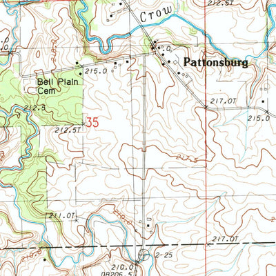 United States Geological Survey La Rose, IL (1983, 24000-Scale) digital map