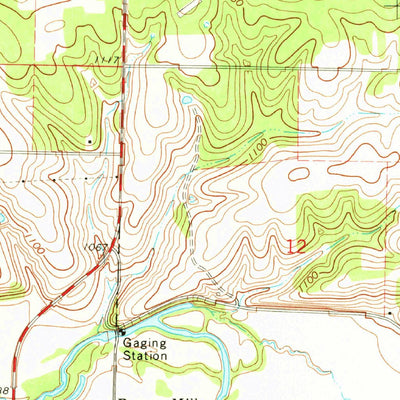 United States Geological Survey La Russell, MO (1971, 24000-Scale) digital map