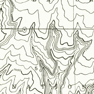 United States Geological Survey La Sal East, UT (1954, 24000-Scale) digital map