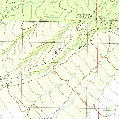 United States Geological Survey La Sal West, UT (1987, 24000-Scale) digital map