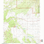 United States Geological Survey La Sal West, UT (2001, 24000-Scale) digital map