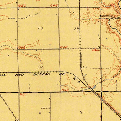 United States Geological Survey La Salle, IL (1911, 62500-Scale) digital map