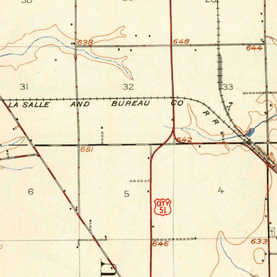 United States Geological Survey La Salle, IL (1913, 62500-Scale) digital map