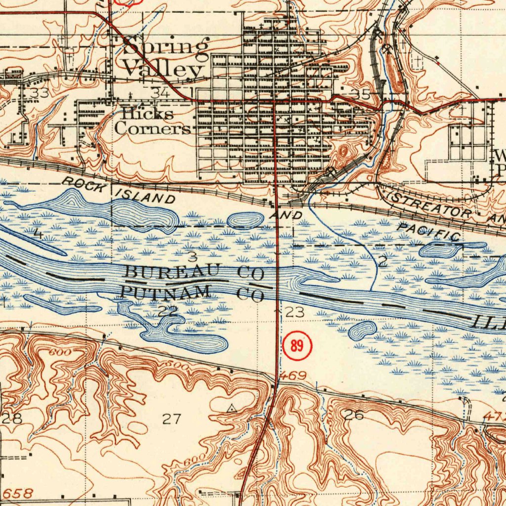 La Salle, IL (1913, 62500-Scale) Map by United States Geological Survey ...