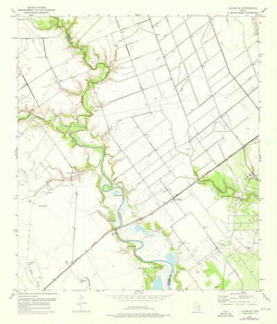 United States Geological Survey La Salle, TX (1952, 24000-Scale) digital map