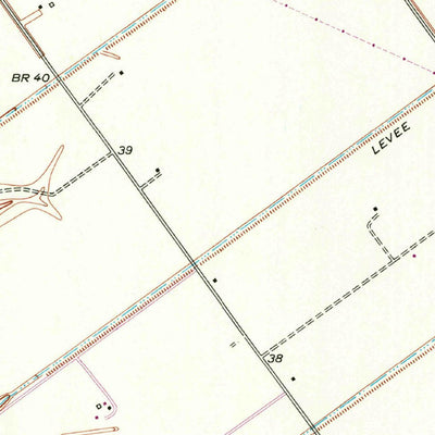 United States Geological Survey La Salle, TX (1952, 24000-Scale) digital map
