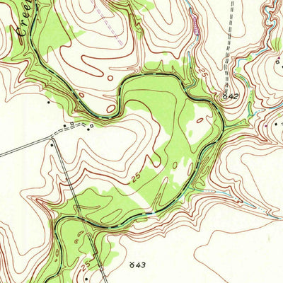 United States Geological Survey La Salle, TX (1952, 24000-Scale) digital map