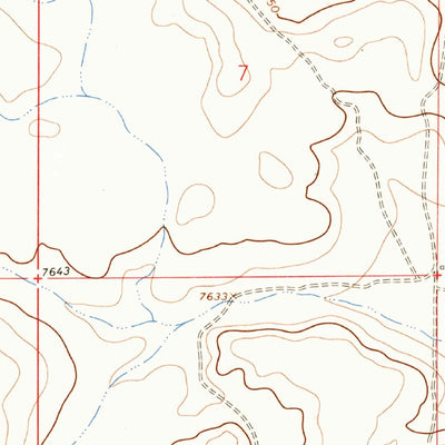 United States Geological Survey La Segita Peaks NE, NM-CO (1963, 24000-Scale) digital map
