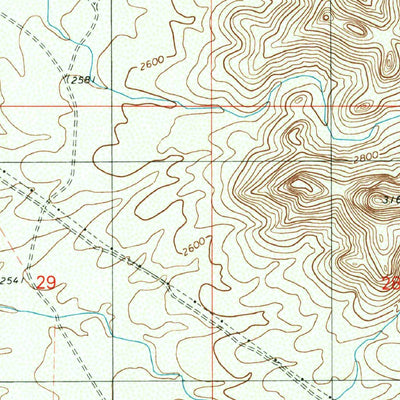 United States Geological Survey La Tortuga Butte, AZ (1996, 24000-Scale) digital map