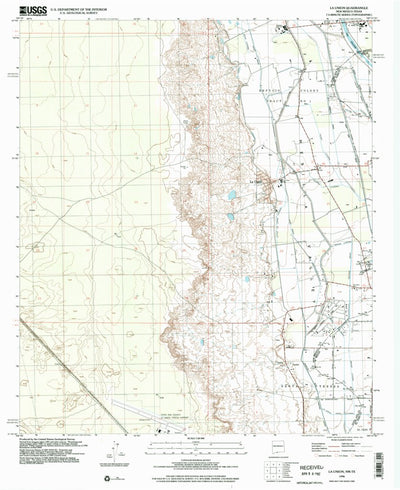 United States Geological Survey La Union, NM-TX (1996, 24000-Scale) digital map