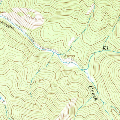 United States Geological Survey La Valley, CO (1967, 24000-Scale) digital map