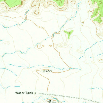 United States Geological Survey La Ventana, NM (1970, 24000-Scale) digital map