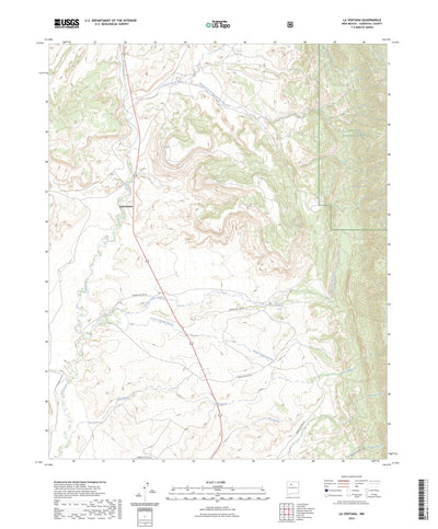 United States Geological Survey La Ventana, NM (2023, 24000-Scale) digital map