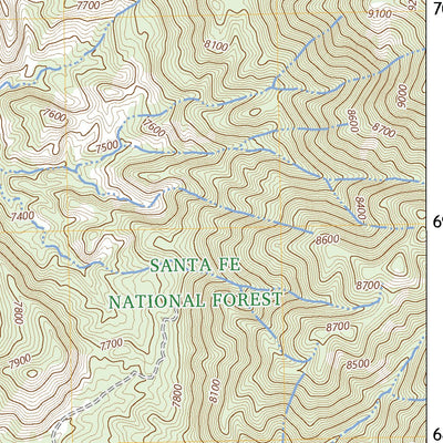United States Geological Survey La Ventana, NM (2023, 24000-Scale) digital map