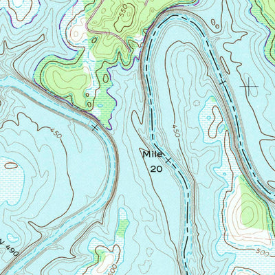 United States Geological Survey La Vergne, TN (1968, 24000-Scale) digital map