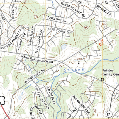 United States Geological Survey La Vergne, TN (2022, 24000-Scale) digital map