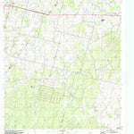 United States Geological Survey La Vernia SW, TX (1992, 24000-Scale) digital map