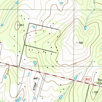 United States Geological Survey La Vernia SW, TX (1992, 24000-Scale) digital map
