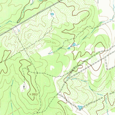 United States Geological Survey La Vernia, TX (1962, 24000-Scale) digital map