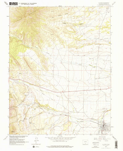 United States Geological Survey La Veta, CO (1963, 24000-Scale) digital map