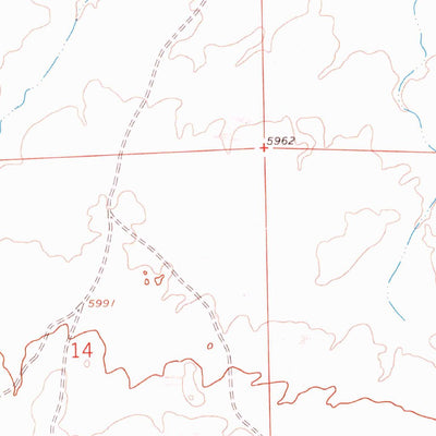 United States Geological Survey La Vida Mission, NM (1966, 24000-Scale) digital map