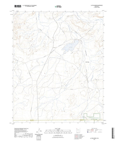 United States Geological Survey La Vida Mission, NM (2023, 24000-Scale) digital map